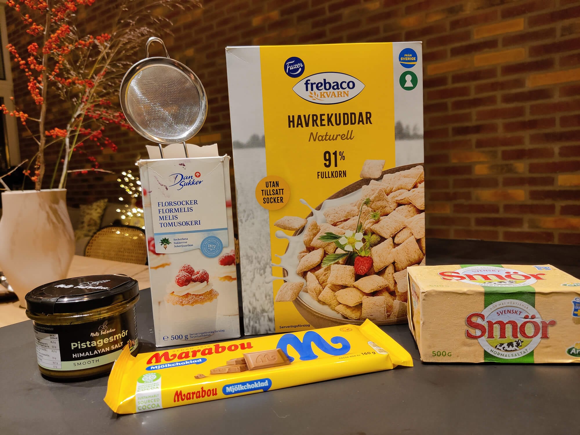 Meghan's Puppy Chow with a Middle Eastern pistachio twist