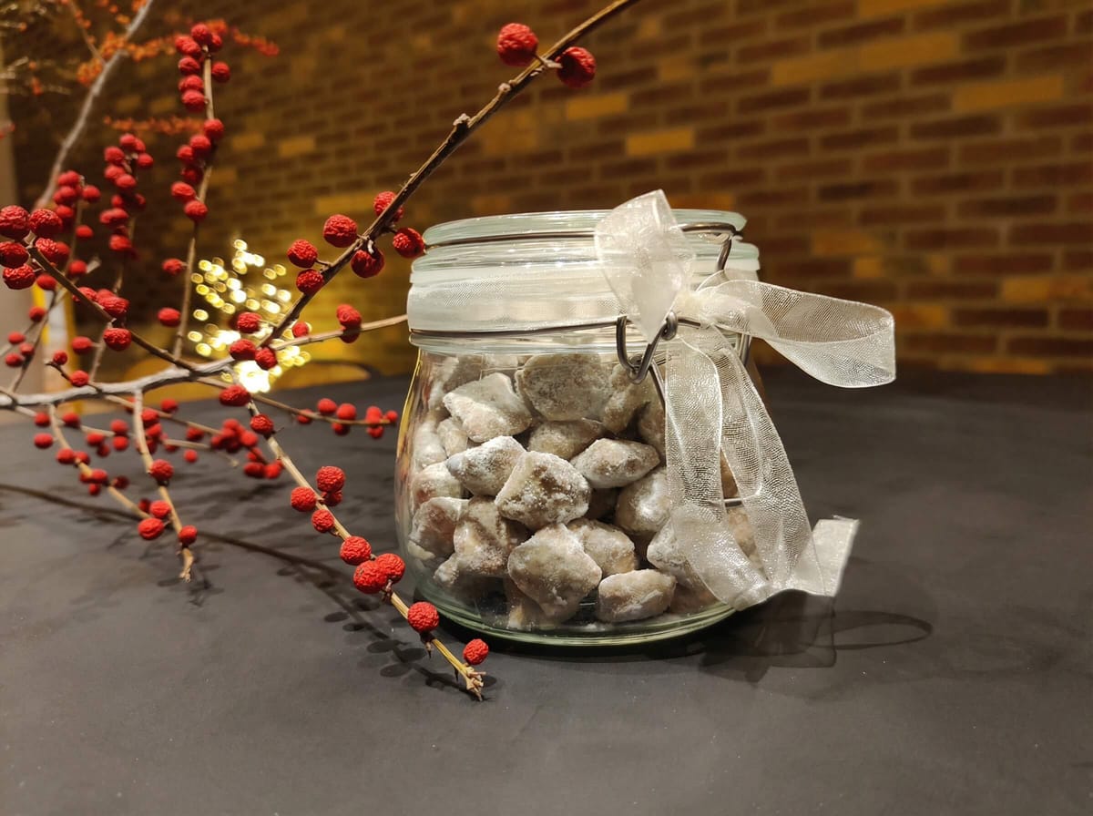 Meghan's Puppy Chow with a Middle Eastern pistachio twist