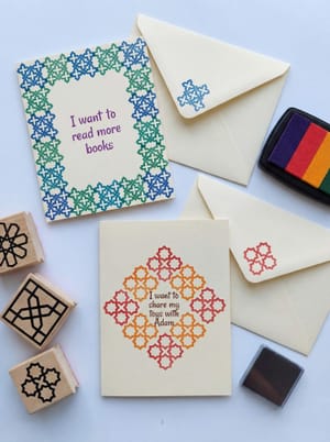 4 easy Ramadan crafts for kids using Islamic geometry
