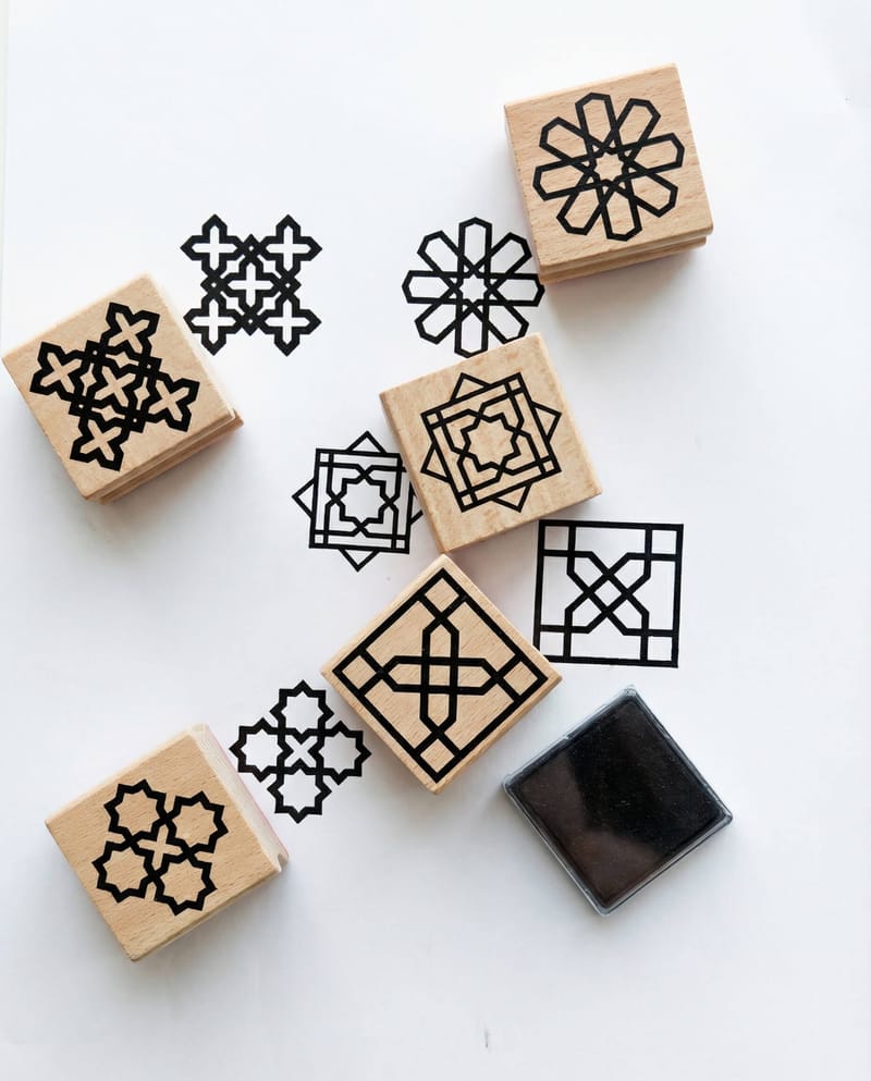 Easy Islamic geometric art: simple DIY patterns for home and seasonal decor